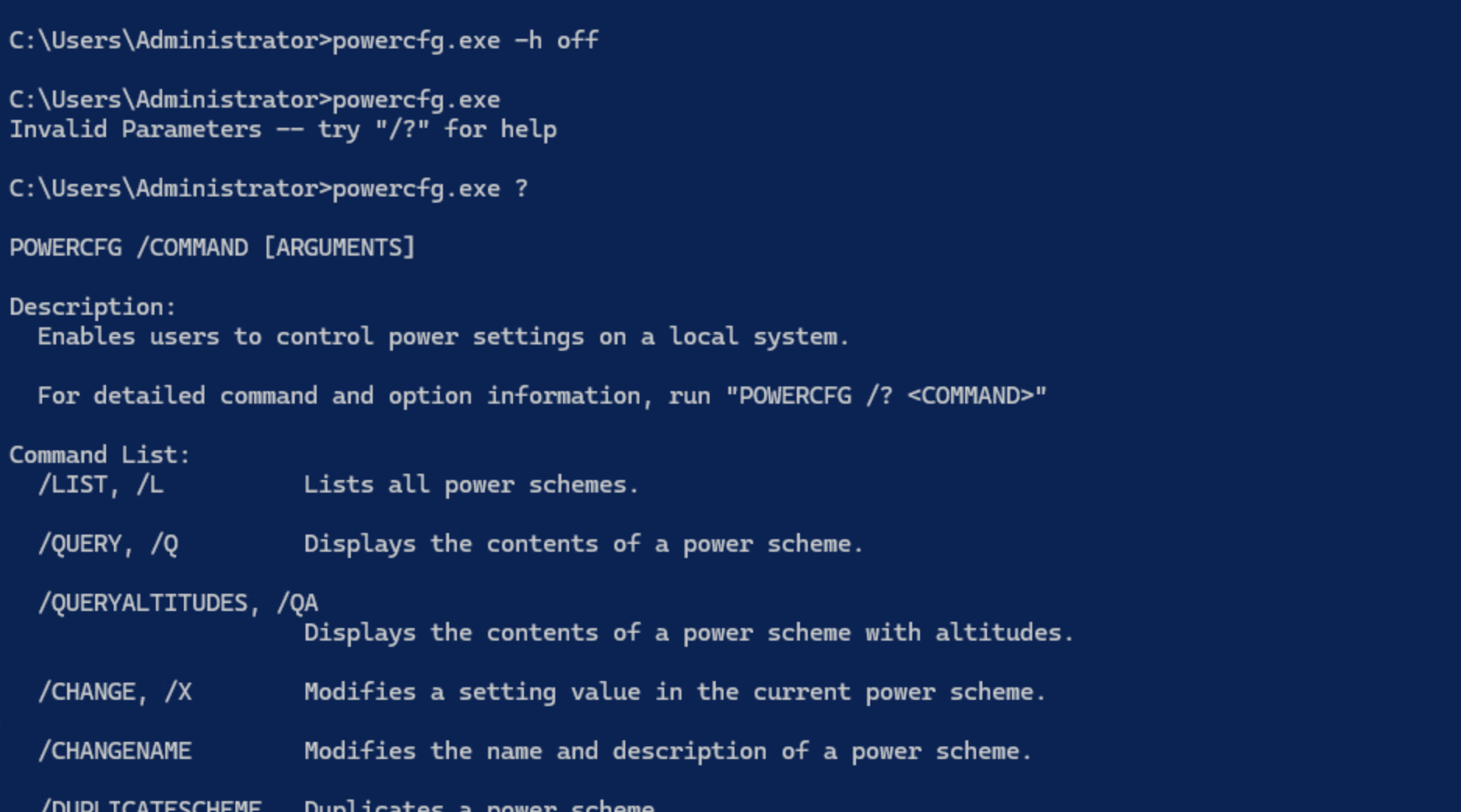 Delete hiberfil.sys by disabling Windows Hibernate function