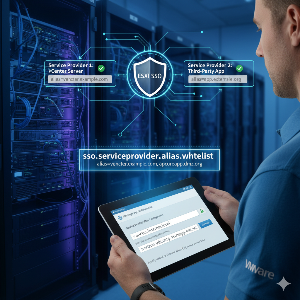 exsi - sso.serviceprovider.alias.whitelist